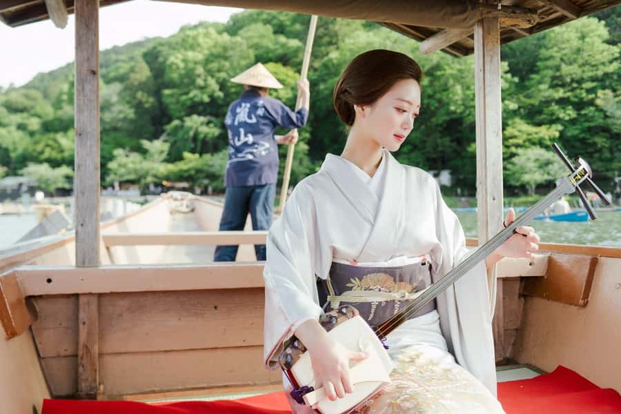 Kyoto: Private Boat Cruise with Shamisen and Games - Key highlights you’ll feel right away