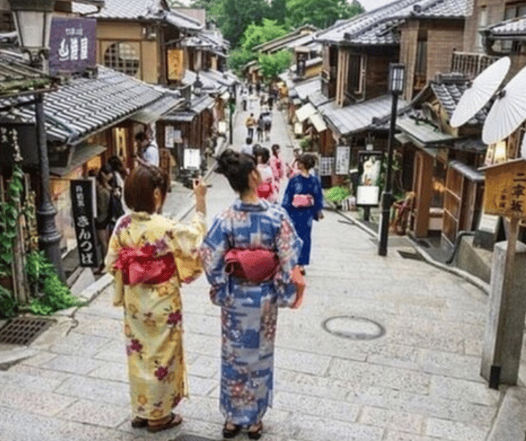 Kyoto: Private Highlights Tour with Guide and Luxury Vehicle - Kimono Forest: the playful stop that keeps the photos fun