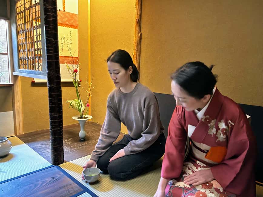 Kyoto: Private Tea Ceremony at local home with tea master - The sweets: two seasonal types ordered to your pairing