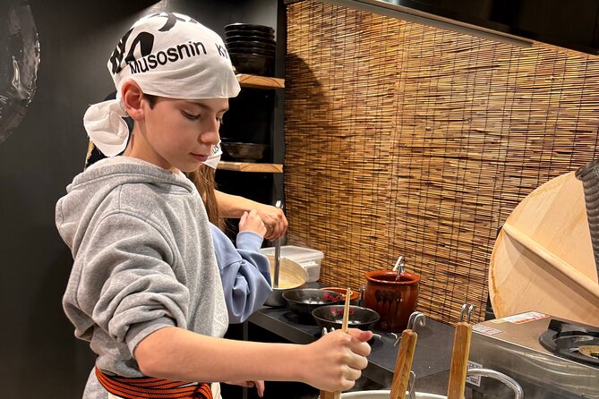 Kyoto Ramen Bowl Painting and Michelin Cooking Class - What you actually learn: ramen basics built around restaurant prep