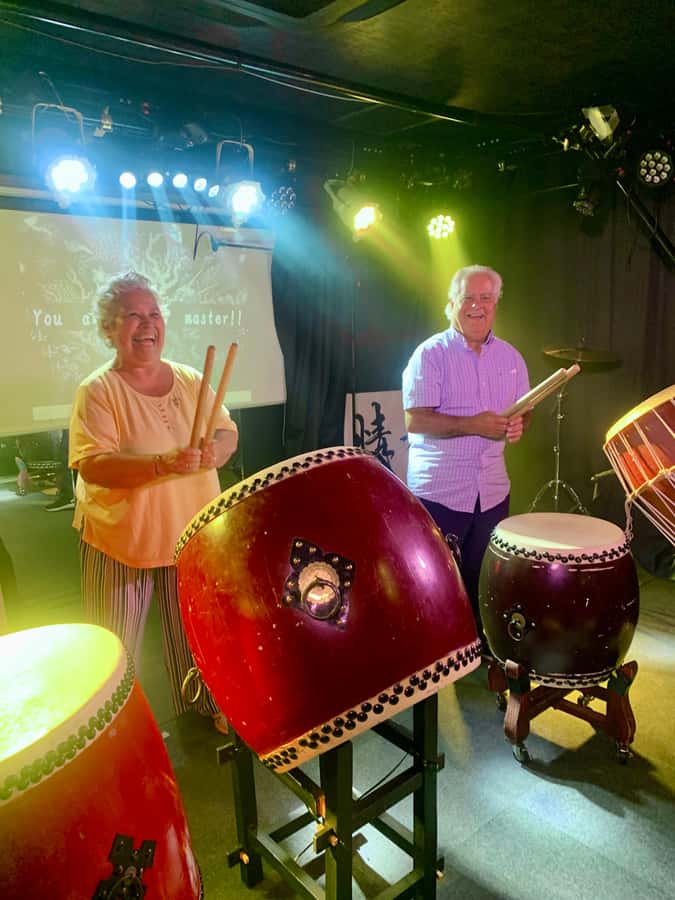 Kyoto: Taiko Drum Workshop - The Big Skill: Stance and Full-Body Strikes (Yes, You Can Feel It)