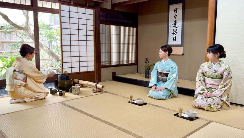 Kyoto: Tea Ceremony in 100-year-old Kyo-Machiya Townhouse - A 100-year-old machiya house makes the ritual feel real