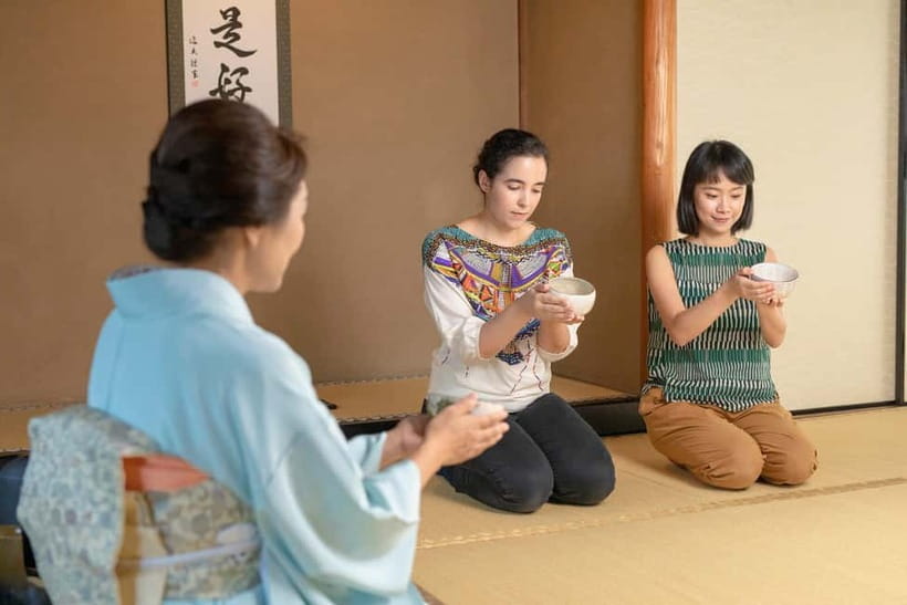 Kyoto: Tea Ceremony in 100-year-old Kyo-Machiya Townhouse - If you add the kimono and townhouse tour: the after-ceremony momentum
