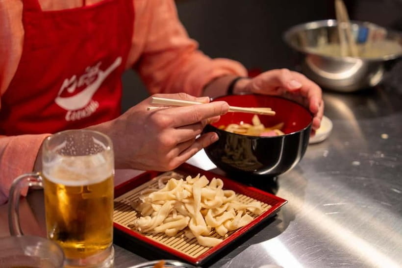Kyoto Udon & Tempura Cooking Class with Professional Chefs - Tempura Frying: How “From Scratch” Can Be Practical