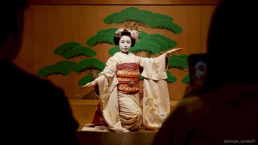 Maiko Dance and Tea Ceremony on a Noh Stage in Kyoto - Inside the Noh theater: why this stage setup matters