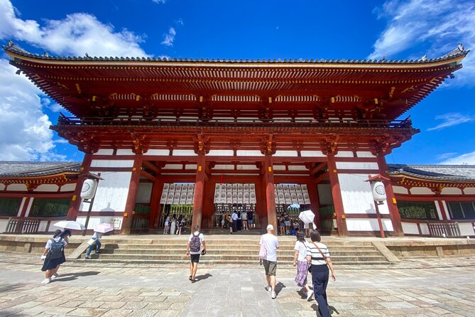 Nara Park, Osaka & Kobe from Kyoto Full Day tour - Nara Park and Tōdai-ji: deer first, temple second (and that’s okay)