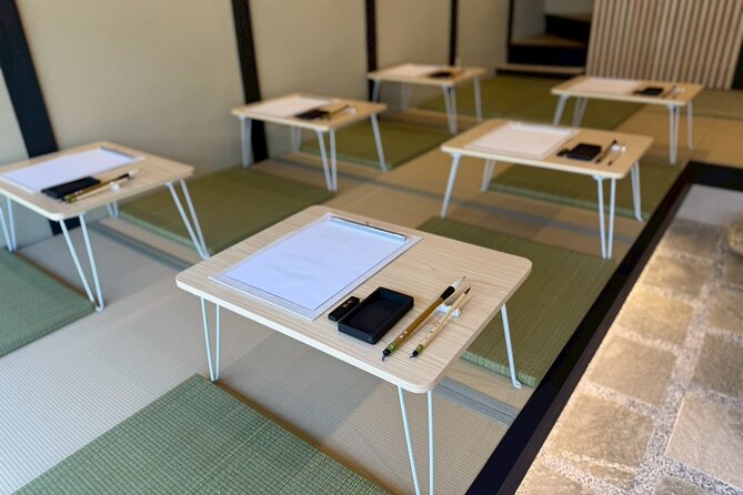【OKADA】Kyoto Japanese calligraphy experience (shodo) - English instruction that works for first-timers and families