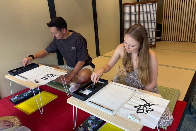 【OKADA】Kyoto Japanese calligraphy experience (shodo) - How to prepare before you go