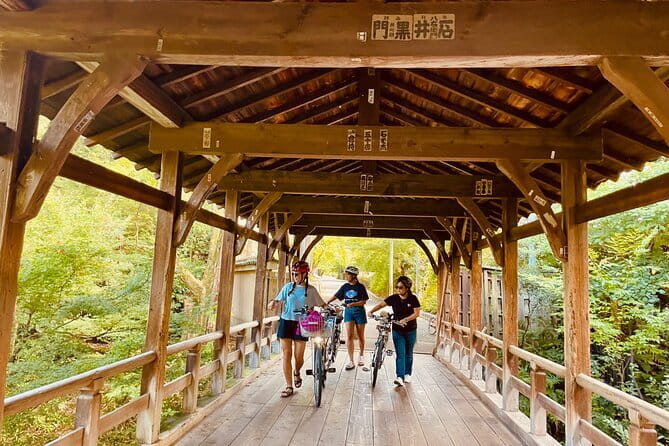 Pedal Adventure Kyoto's iconic landmarks on an e-bike tour - Fushimi Inari-taisha: torii gates paced for photos and breathing room
