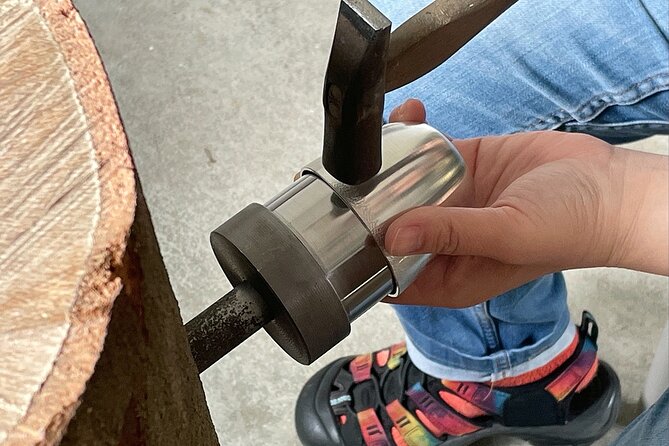 Private Pewter Sake Cup Experience with a Kyoto Artisan - Hammering Pewter 101: How Patterns Really Form