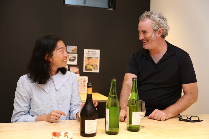 Private Sake Tasting in Central Kyoto with Sake Sommelier - Snacks and the Standing-Bar Reality