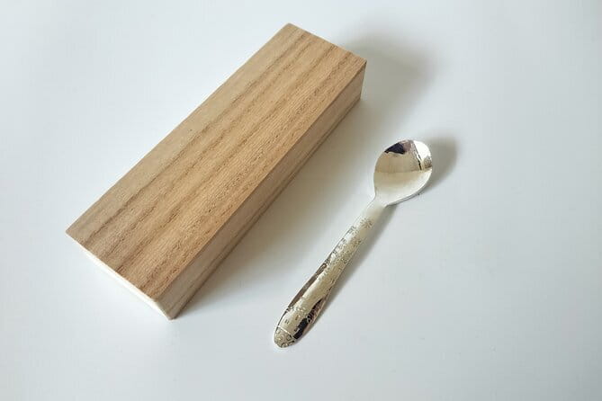 Pure Silver Spoon Making Workshop in Kyoto - A Pure Silver Spoon Workshop Just Steps from Shugakuin