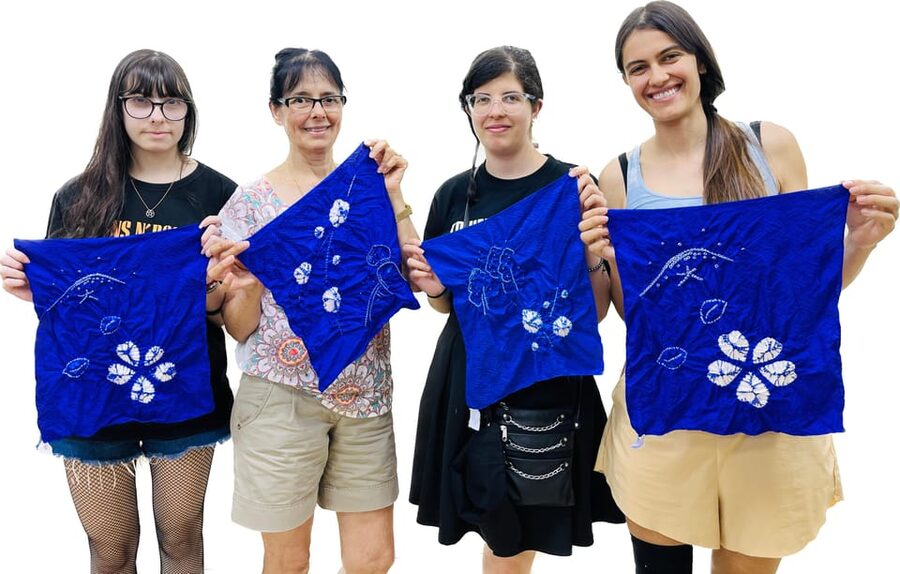 Shibori Fukusa Course at Kyoto Shibori Museum - Museum shop: souvenirs and fabrics worth a careful browse