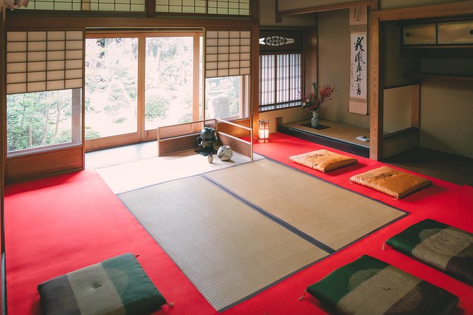 Stunning Private Tea Ceremony: Camellia Garden Teahouse - The sofa room welcome: tea history plus seasonal sweets