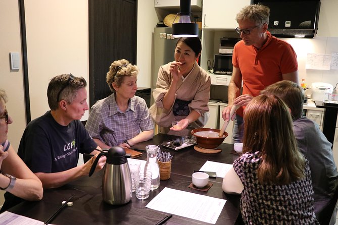 Sushi - Authentic Japanese Cooking Class - the best souvenir from Kyoto! - Sushi rice, dashi soup, and umami: the core skills to take home