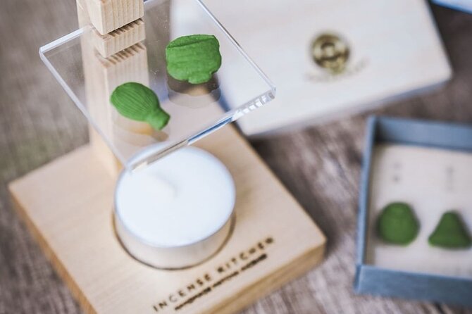 Utilising upcycled Matcha! Creating matcha incense (Uji, Kyoto) - Making 6–7 matcha incense pieces in 45 minutes